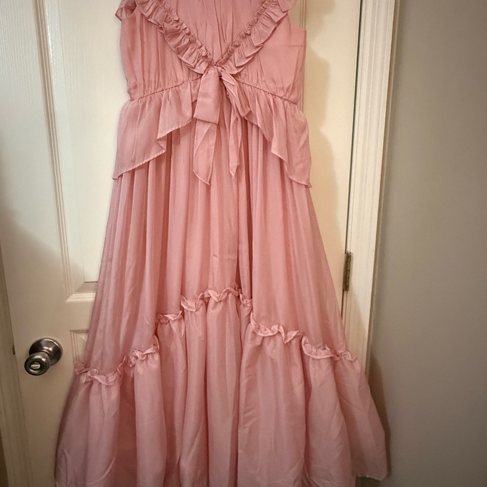 Joyfolie Pink Ruffle Dress for Kids